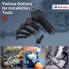 Kozelo 50pcs Socket Head Cap Screws - [M2.5-0.45 x 18mm]