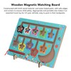 Magnetic Counting Matching Board Early Educational Learning Counting Puzzle Board