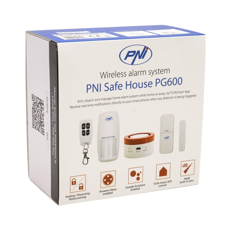 Wireless Alarm System PNI Safe House PG600, Smart Home Security