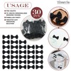 Black Mini Bow Ties for Crafts - 30Pcs Mini Diy
