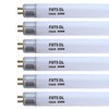 Accway (6 pack) F8T5/DL 6500K 12’’ Linear Fluorescent Light Bulb,