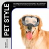 NAMSAN Clear Dog Goggles Medium Large Dog Sport Sunglasses UV