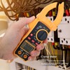 Digital Clamp Meter Multimeter Tester AC DC Plastic LCD Industrial