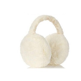 MAXPERKX Ladies Girls Winter Super Soft Ear Muffs Warmer Womens Earflaps Cosy Cold Fluffy Insulation Headgear Comfort Ear protection Noise reduction Earmuffs (White)