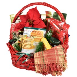 Gift Basket Village - Country Christmas Breakfast Basket - A Christmas Morning Breakfast Kit Friends or Family (Medium), 9 Pound