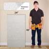 TORURAL 6” x 12” Faux Stone 3D Wall Panels, Clay