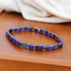 Sonateomber Tila Flat Beaded Stretch Bracelets for Women, Trendy Stackable
