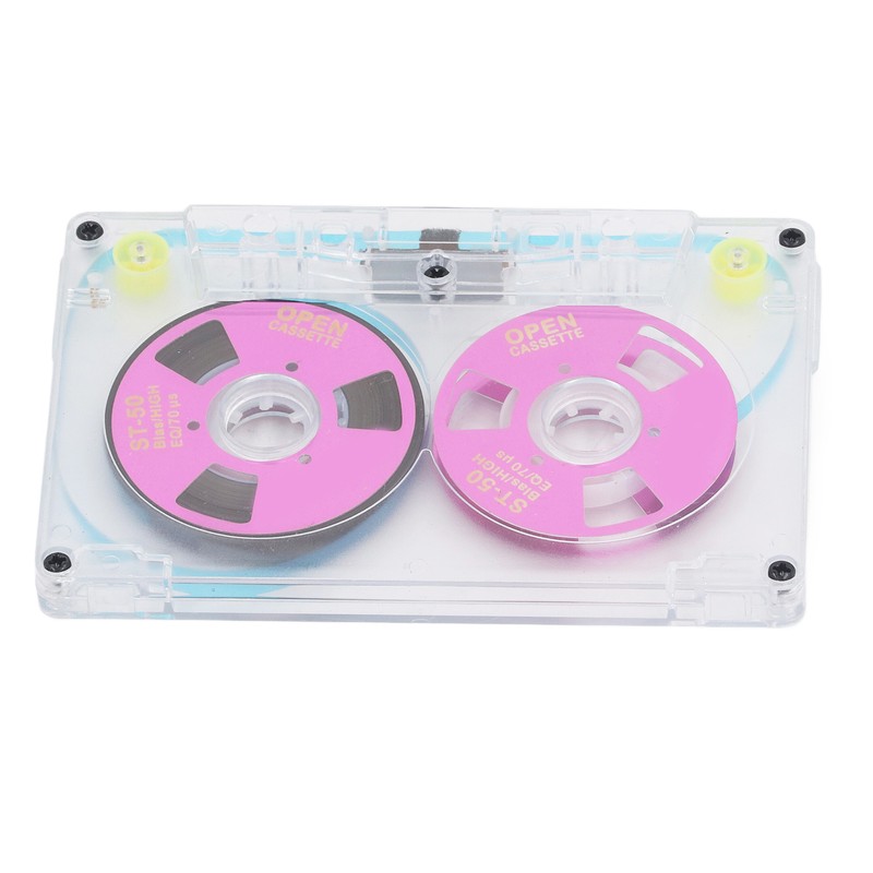 Blank Cassette Tapes for Recording Audio Tapes Low Noise High