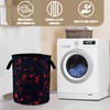 Blood Splattered Laundry Basket Blood Pattern Foldable Oxford Cloth Funny