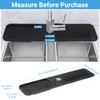 AIZOE Sink Splash Guard, Silicone Faucet Mat for Kitchen Sink,