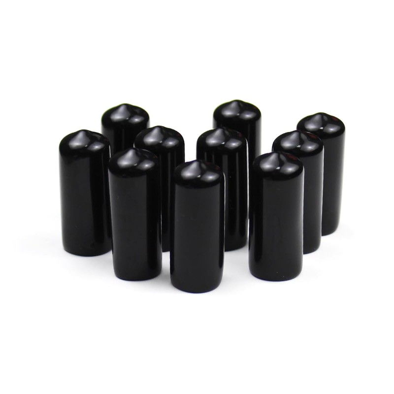 PolyMath Snooker Tip Cover Cue Protector, 10pcs Pool Cue Tip