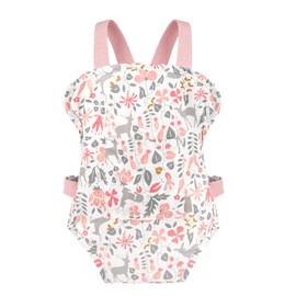 GAGAKU Baby Doll Carrier Stuffed Toy Carrier Doll Accessories for Kids – Pink (Reindeer)