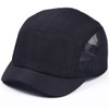 Laquest Men's Short Brim Mesh Cap, Side Mesh, Jet Cap,
