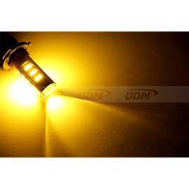 2 x DDM Tuning 9005, 27 x 2835 LED, High Power, Super Bright, DRL/Fog Lights, 2 Year Warranty (Yellow)
