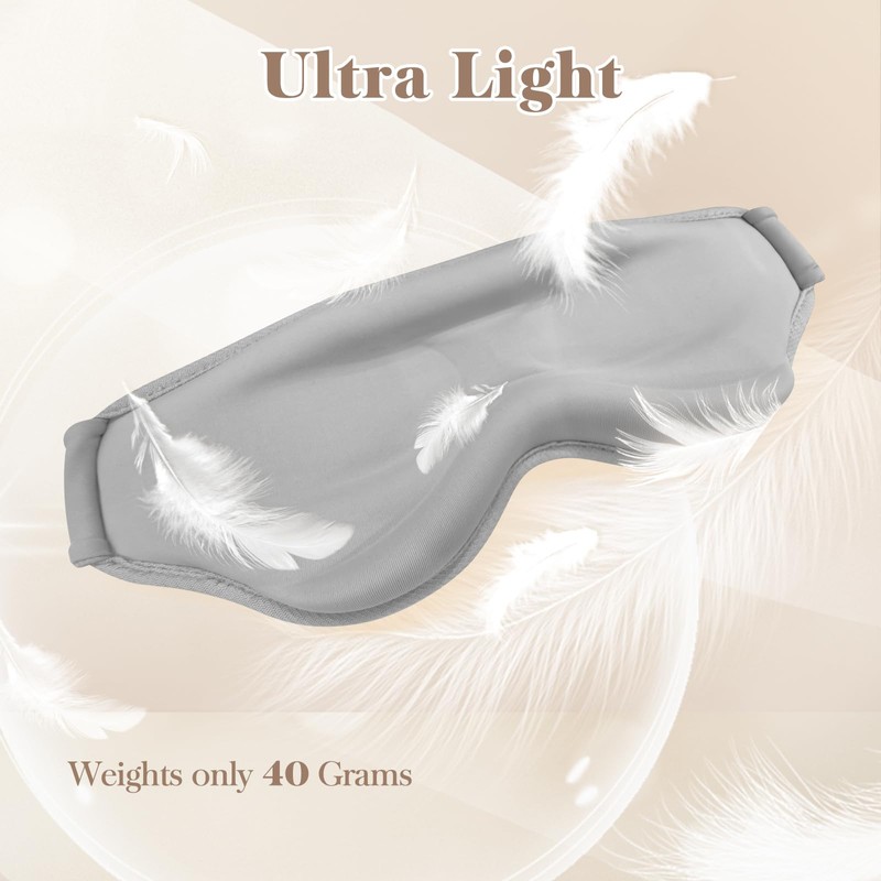 FYGRIP FYGRIP 3D Eye Mask, Ultra Comfort, 100% Pressure-Free &