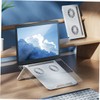 OSALADI Laptop Stand Height and Dual Cooling Fans Ergonomic Notebook