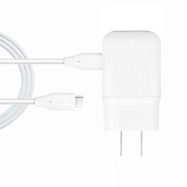 Professional 18W Wall Charger Kit Compatible with Motorola Moto E7 [2Pack] Fast Thin Adaptive Plus (2) 5ft USB-C & MicroUSB Data Cables