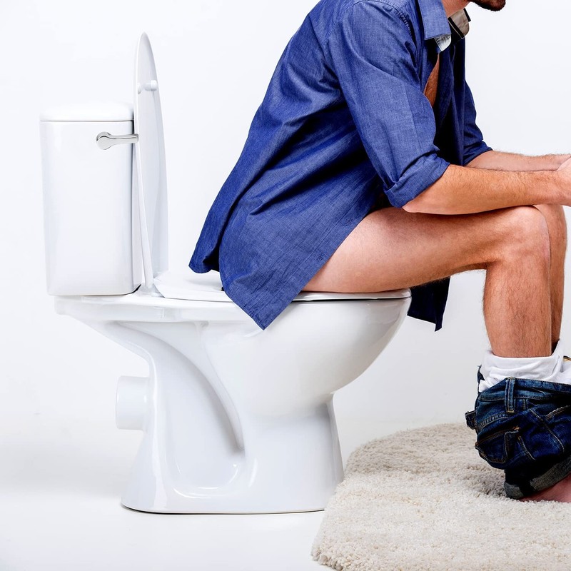 Hibbent 2-Pack Universal Side/Angle Mount Toilet Handle, Brass Toilet Tank