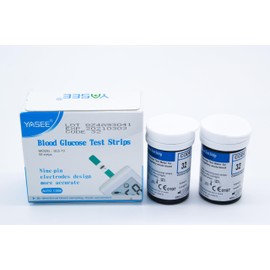 Blood Glucose Monitor for Home Use, Tests Sugar Levels with Ease (Strip&Lancert Package x 100)