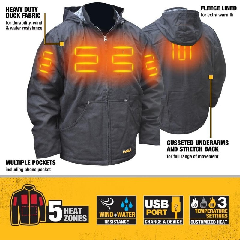 Heated Lightweight Soft Shell Jacket Kit