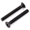 Glvaner M6 x 50mm Flat Head Socket Cap Screws Bolts