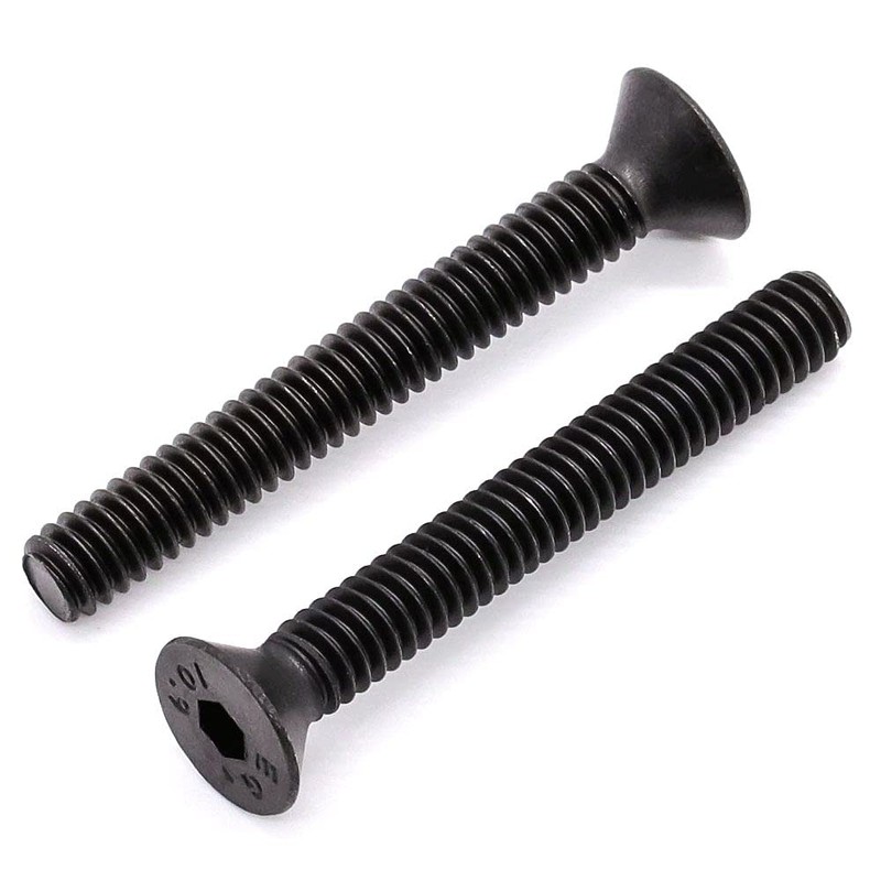 Glvaner M6 x 50mm Flat Head Socket Cap Screws Bolts