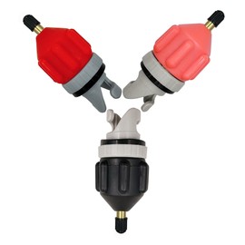 51buyoutgo 3pcs Sup Paddle Board Inflator Air Pump Adapter Adaptor Attachments for Inflatables Kayak Boat Stand Up Paddleboard Sup Paddle Board Accessories