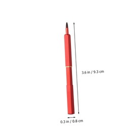 VICASKY Travel Lip Brush Set Retractable Makeup Brushes 3pcs Skincare Friendly Bionic Wool for Lipstick Eye Shadow Daily Professional Makeup