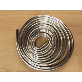 Cascade metals 7/32" Round H Lead Came  w/ 3/16 channel - Stained Glass Supplies (18 feet) RH10