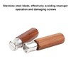 TOOLCOOL Wooden Handle Hand Plane Slotted Screwdriver Woodworking Handplane Flathead