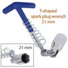 AERZETIX - C68526 - Socket wrench for spark plugs 21