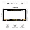 My Other Ride is a Firefly Custom Black License Plate