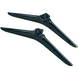 AIDITIYMI L-1738 R-1738 TV Base Stand, TV Stand Legs Compatible with Hisense 58 inch Class FHD LED Smart TV 58R6E3 - TV Stand Base with Screws