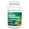 Dr. Berg's Greens Superfood Cruciferous Vegetable Tablets - Vegetable Supplements