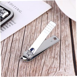 Minkissy 7pcs Stainless Steel Nail Clipper Set Eyebrow Scissors Manicure Kit for Men and Women Portable Grooming Tools Random Leather Case