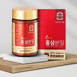 Punggi Insam Nonghyup (현대Hmall)풍기인삼농협 직영 황풍정 6년근 홍삼분말 120g (Hyundai Hmall) Punggi Ginseng Agricultural Cooperatives Directly Managed Hwangpungjeong 6-Year-Old Red Ginseng Powder 120g