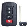 keymalll 2 281451-2110 Smart Prox Remote Key Fob for Toyota