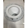 Oatey 436052 PVC Offset Open Toilet Flange with Stainless Steel