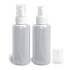 Onisavings 2 Pack 4 Oz Plastic Spray Bottles Clear Empty