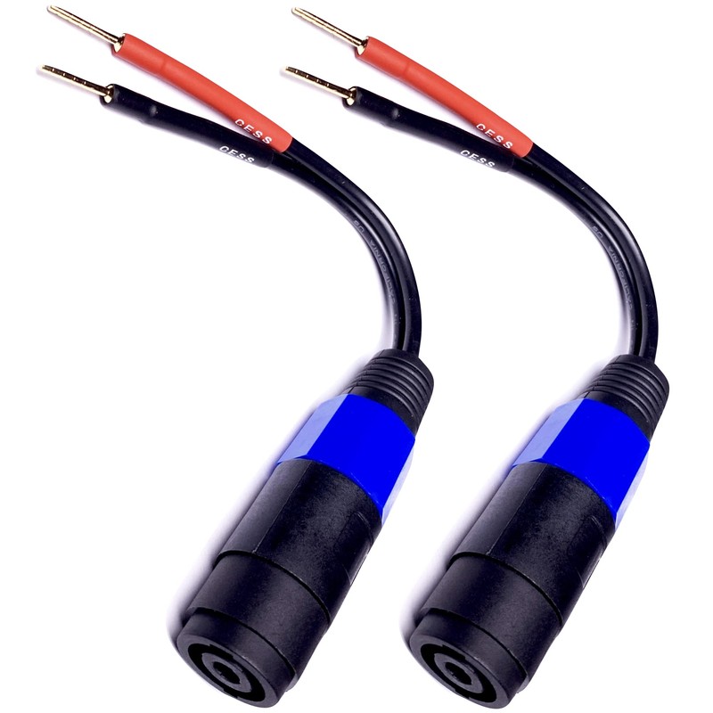 CNCESS CESS-170 Screw Type 2mm Pin Banana Plug to Female