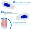 Heel Cushion Cups Shoe Inserts for Heel Pain Planter Fasciated