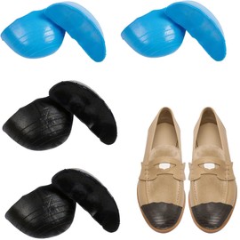 4pcs Shoe Fillers for Big Shoes, Make Shoes Smaller, Prevent Heel Slipping - Men & Women, Shoe Inserts to Make Shoes Smaller, Toe Cushion Filler Make Shoes Fit for Men and Women