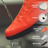 MLUUHK Waterproof Shoe Covers, High-Elasticity Rubber Shoe Covers for Rain,