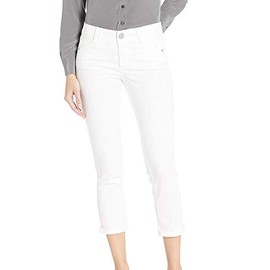 Democracy Women's Ab Solution Ankle Skimmer, Optic White, 10