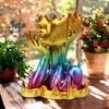 Poranlem Melted Woman Goddess Head Planter Indoor Medusa Face Flower