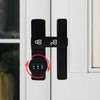 Barn Door Lock 180 Degree,Heavy Duty Sliding Door Lock Latch