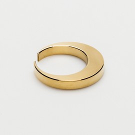 Futagami Brass Bottle Opener - Crescent