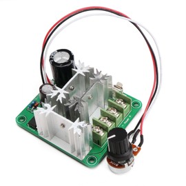DROK dc Motor Controller Speed Controller for Brushed Motor Switch 6V 12V 36V 60V 90V 15A 1000W PWM Controller with Power Reverse Protection Adjustable PLC Speed Governor Motor Speed Control Regulator