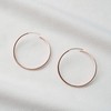 HUNTER & TROVE 14K Rose Gold Fill Infinity Endless Hoop