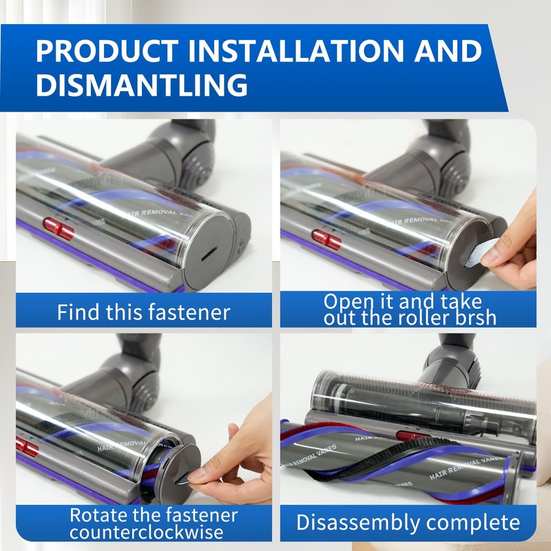 Vacuum Head Replacement Compatible with Dyson V10 V11 V15 Vacuum